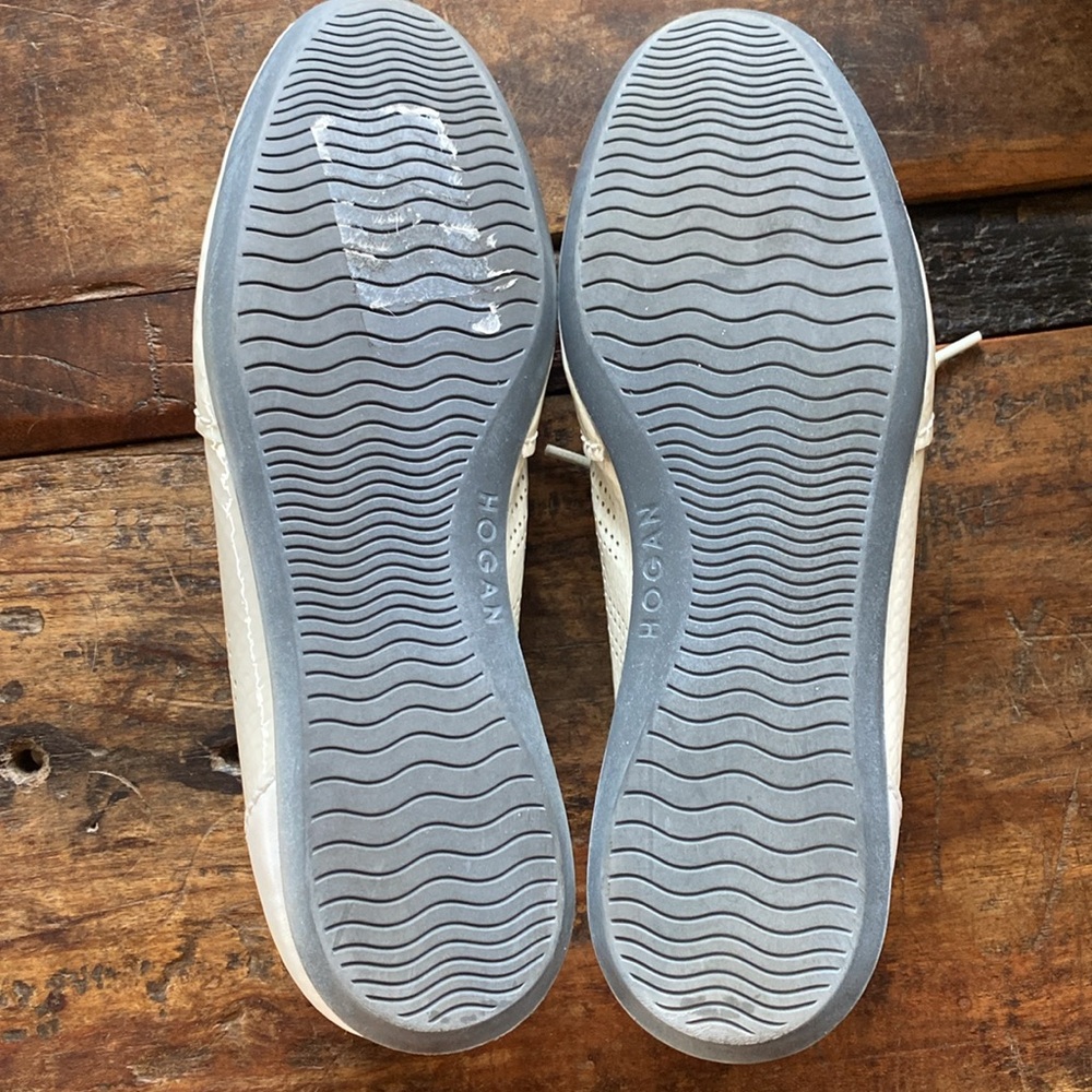 NWOT Hogan leather trainers / sneakers. made in Italy - Picture 8 of 12